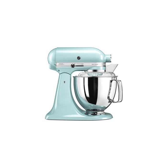 Kitchenaid - robot sur socle 4,8l 300w bleu glacier - 5ksm175pseic