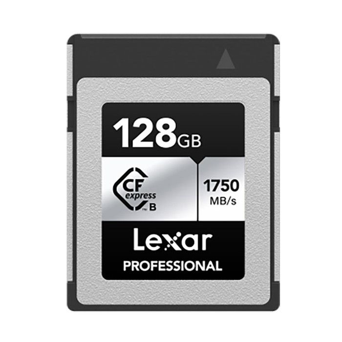 LEXAR Professional CFexpress 128 Go Type B Card SILVER Series 1000R/600W MB/s