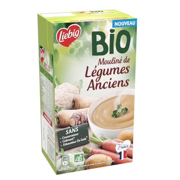 LIEBIG Mouliné de légumes anciens - 1 L BIO