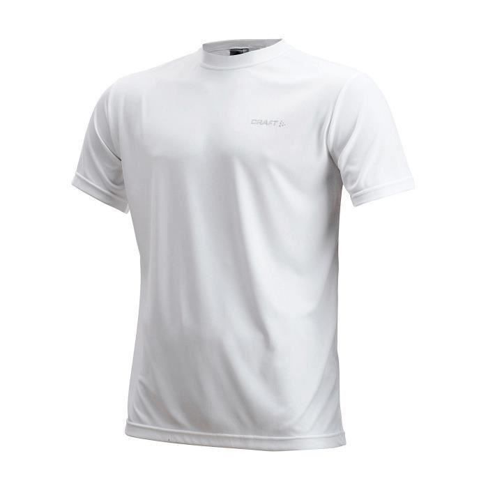 Craft T Shirt Running blanc