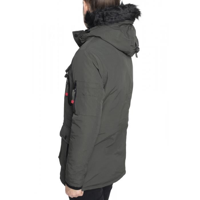 GEOGRAPHICAL NORWAY Doudoune CORSE Kaki - Femme