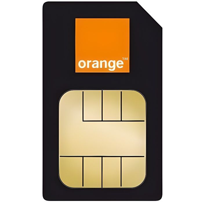 ORANGE - Carte Micro-SIM - 5 euros de crédit