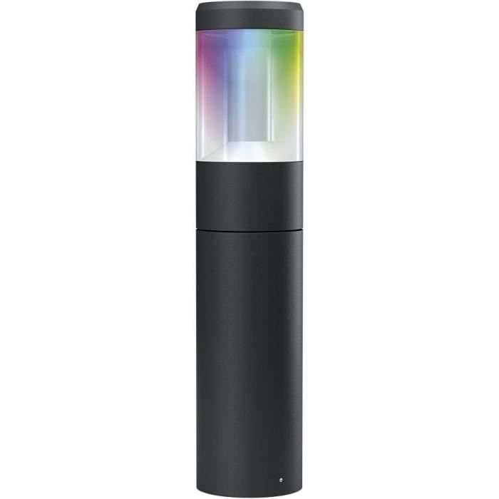 LEDVANCE Ampoule SMAR+ Bluetooth Modern Lantern 50 cm RGBW Borne extérieur - Couleur changeante