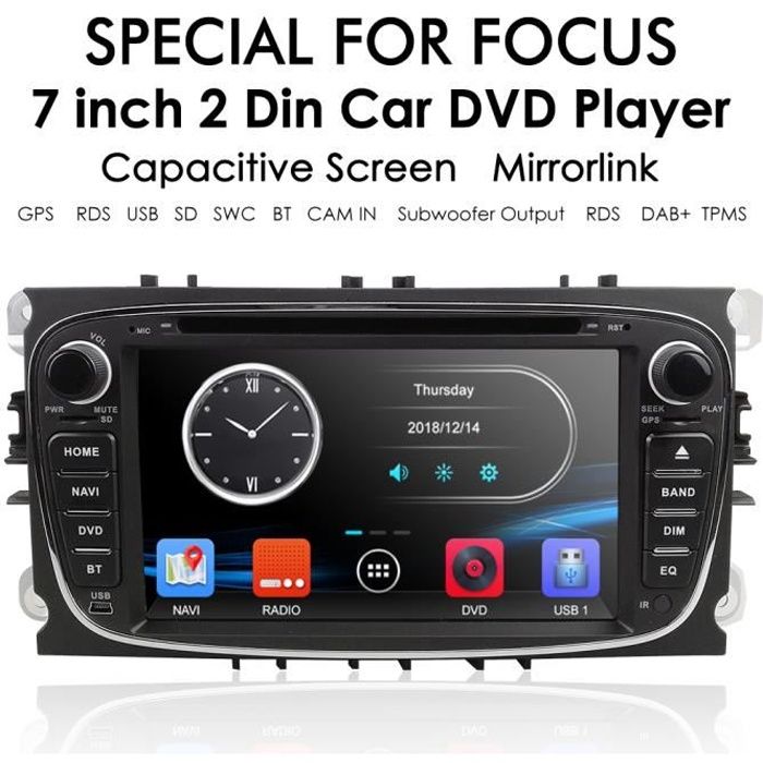 Autoradio à écran tactile 7 \