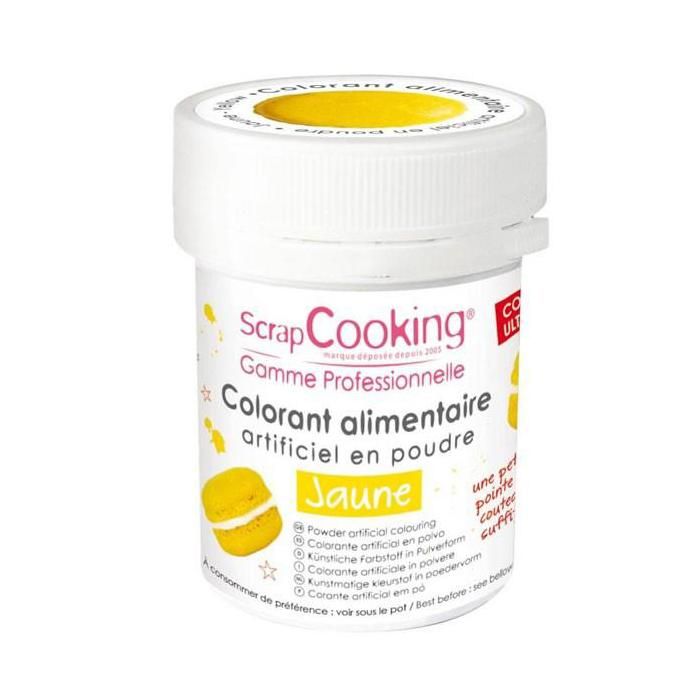 Colorant alimentaire Jaune