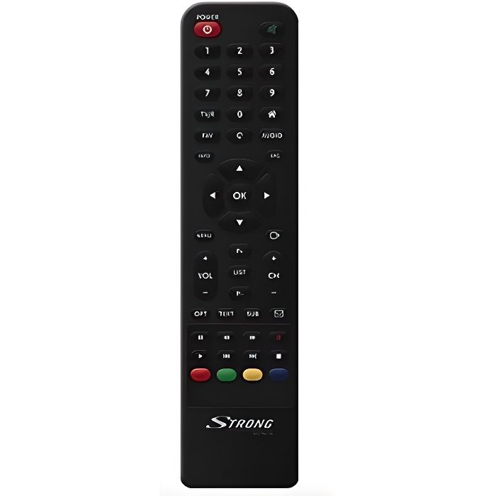 Télécommande d'origine pour décodeur Strong SRT 7404 TNTSAT / SRT 7405 FRANSAT