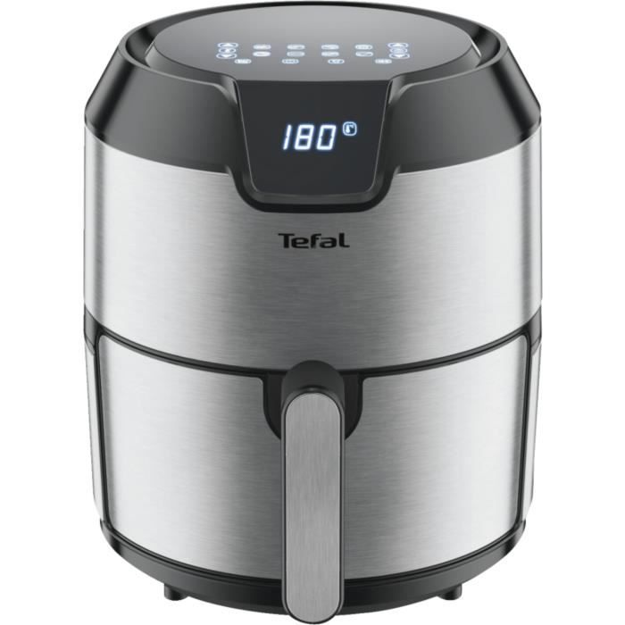 Tefal Friteuse Easy Fry EY401D friteuse Friteuse d’air chaud 4,2 L Unique Noir, Acier inoxydable Autonome 1500 W