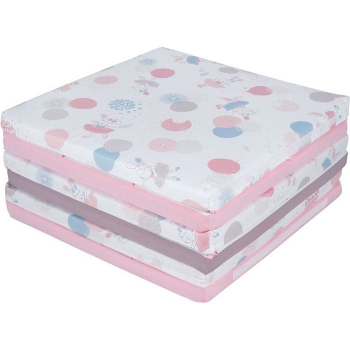 TINEO Maxi Tapis d'éveil Malin Ballerine 180 x 120 cm