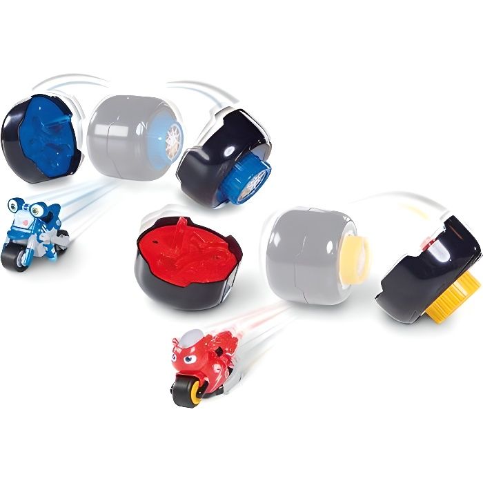 Lanceur Tomy Ricky Zoom Super Booster Modèle aléatoire Multicolore