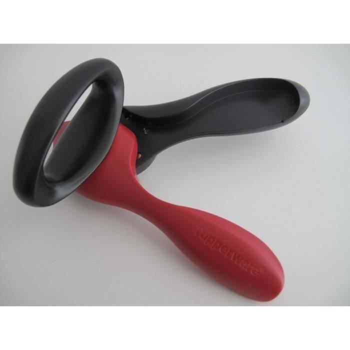 TUPPERWARE ouvre-boîte + ouvre-boîte sécurisé d159 dessertisseur can préférable d'rouge