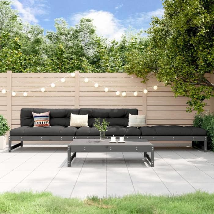 vidaXL Salon jardin 4 pcs - vue 1