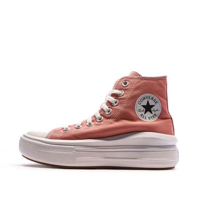 Converse Baskets Roses Femme Converse All Star Move Platform