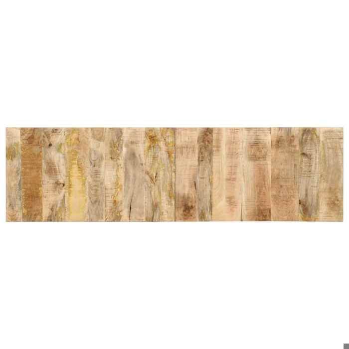 vidaXL Tête de lit 180 cm bois de manguier brut massif 4017509