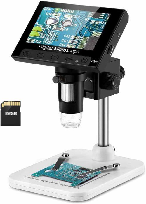 Microscope Num rique Avec cran LCD 1000 X 10 9 Cm Loupe Vid o microscope-num-rique-avec-cran-lcd-1000-x-10-9-cm-loupe-vid-o