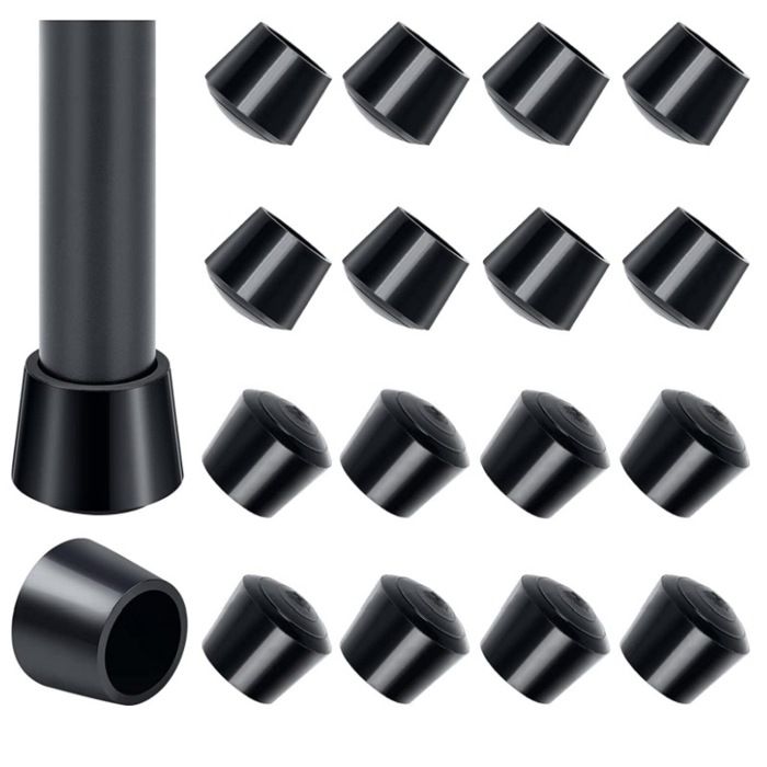 Flyshop Lot De 16 Embouts En Plastique Ronds Pour Tables Et Chaises (13