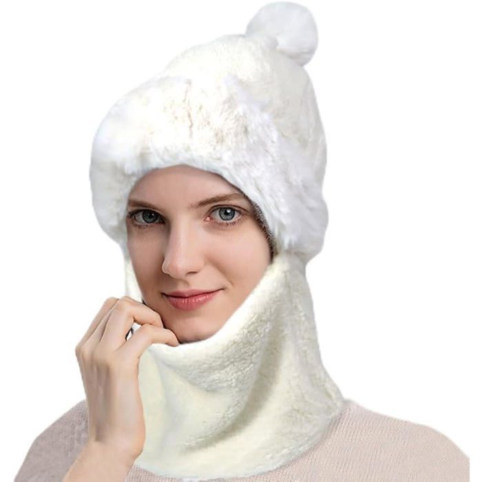 Bonnet/béret D'hiver De Noël Pour Femme - Laine, Style Mignon - Tour De Tête ~56-58 Cm - Idéal Fêtes, Cadeau Béret Noël Femme