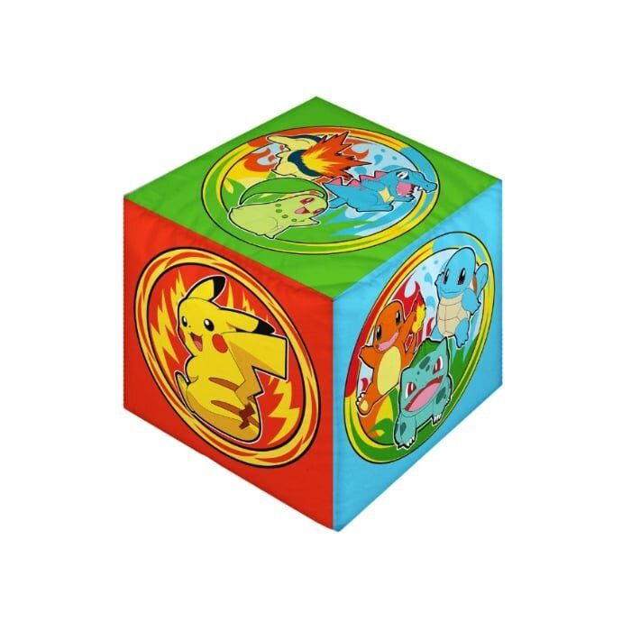 Coussin premium Cube POKEMON Microfibre 25 x 25 x 25 cm