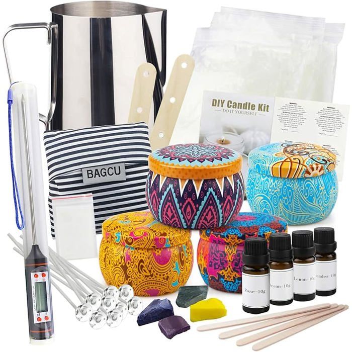 Kit Fabrication Bougies Parfumes
