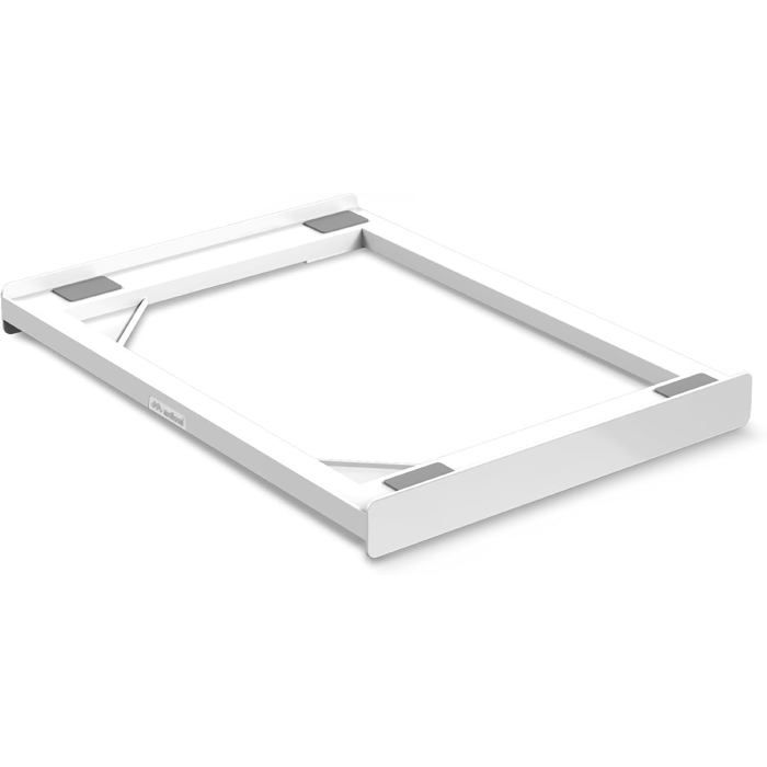 Kit de superposition lave linge / sèche linge - TRAHOO - Torre Slim L45 - Capacité 250 kg - Blanc - Trahoo