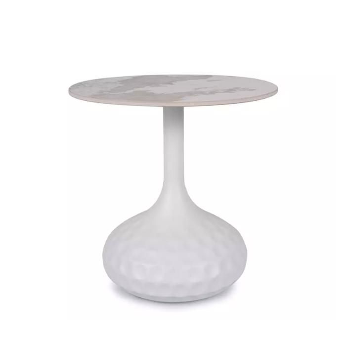 Table Basse - Meubles&Design - Table basse moderne céramique style contemporain finition marbre blanc 49 cm SANTORA Table Basse - Meubles&Design - Table basse moderne céramique style contemporain finition marbre blanc 49 cm SANTORA