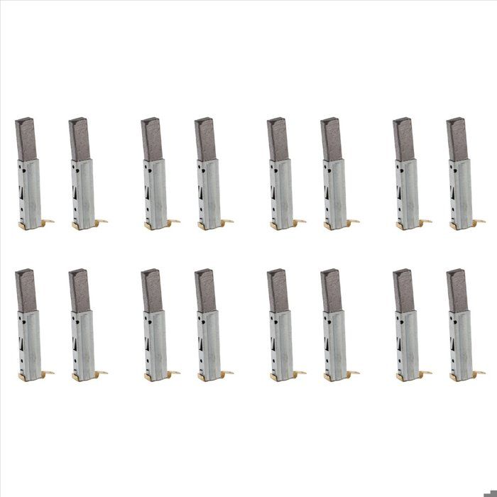 16 Pièces Séries Universel Aspirateur Moteur Brosse de Charbon pour Baiyun Aspirateur Industriel Accessoires Bf501 Bf502