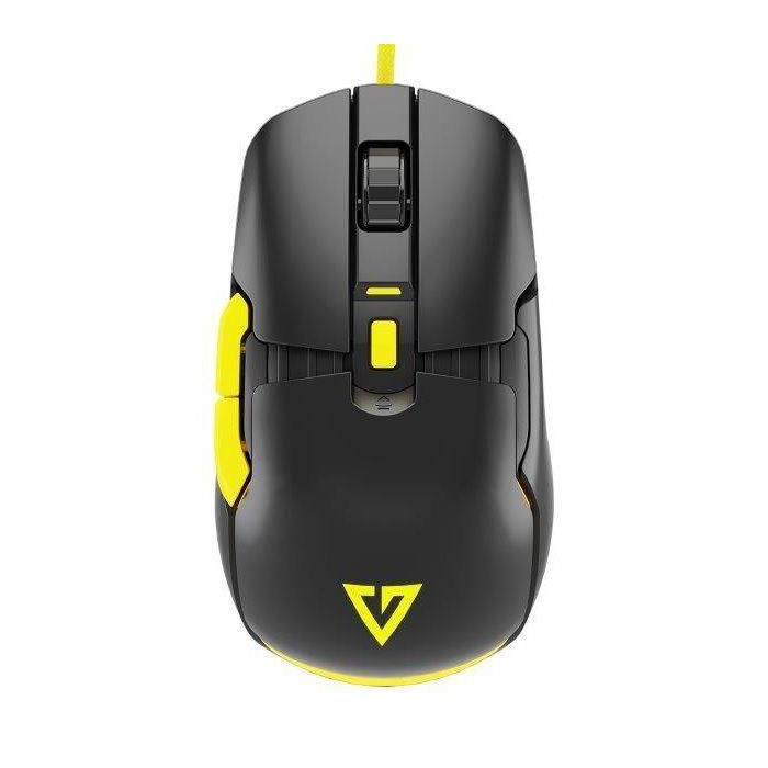 Souris optique filaire - MODECOM - Volcano JAGER - 7 boutons - USB - 1200 ppp