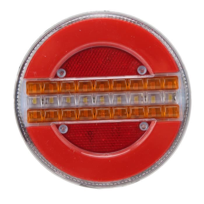 Feu Arrière LED Mini Pour Vélo électrique/scooter - 6-48V, Avec Réflecteur, Montage Sur Garde-boue - 11