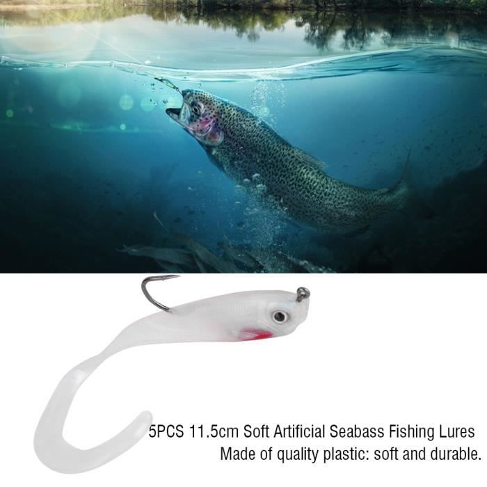 Kit De Leurres De Pêche à Paillettes 10 Pièces, Appât Artificiel Dur Avec Hameçon, Accessoire De Peche Xlt 1 95050558