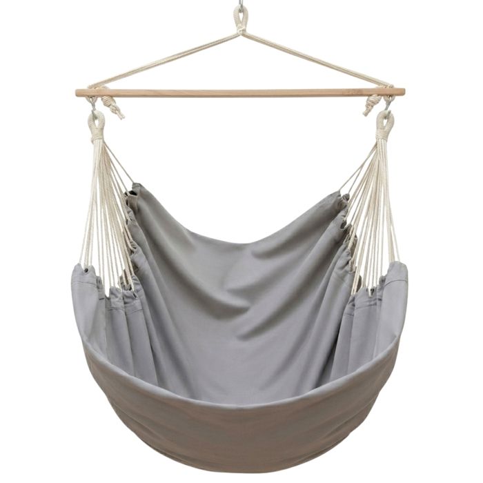 Siège Suspendu + 2 crochets en forme de S HMG-80 Gris