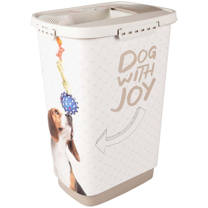 Comparer les prix de Boite à croquettes 23.3 Litres june pour nourriture chien. - animallparadise 50