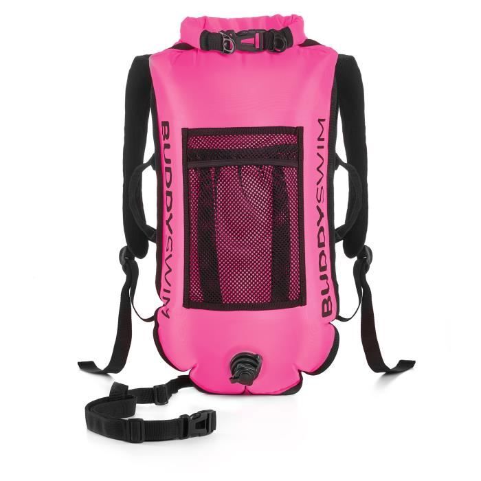 Bouée de sécurité BuddySwim - TU - Rose - Natation - Adulte - Homme