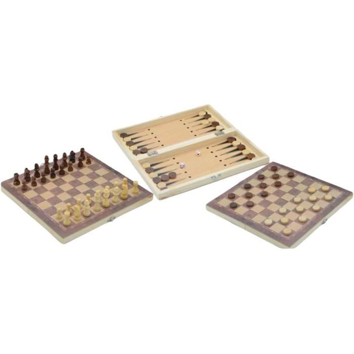 Lot De 32 Pions En Bois – 2 Tailles (1,9 Cm Et 2,4 Cm) – Pour Backgammon, Dames, échecs – Avec 2 Dés