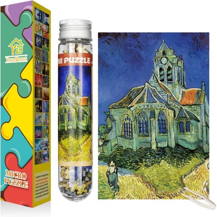 Lot De 4 Mini Puzzles 150 Pièces - Petit Format Difficile - Yove Bzvst - Neuf