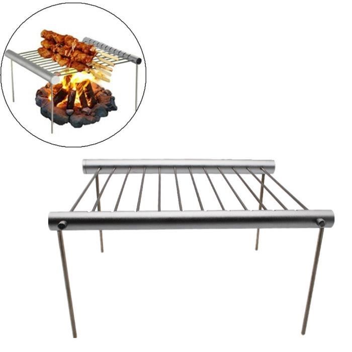 Portable Camping Grill Rack pliable Grill Outdoor Picnics Casual Barbecue Tool yuaznkio 3532
