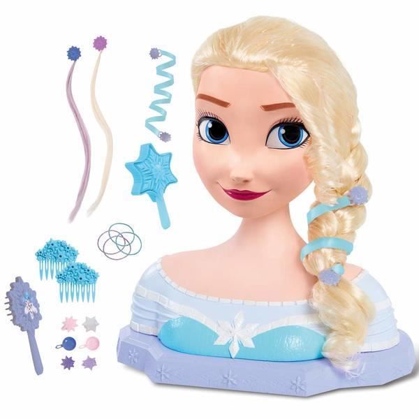 Tête a coiffer Elsa Reine des neiges - Disney