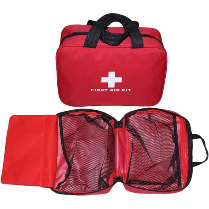First Aid Bag Empty, Waterproof Durable First Aid Kit Bag Empty with Zippered,First Responder
