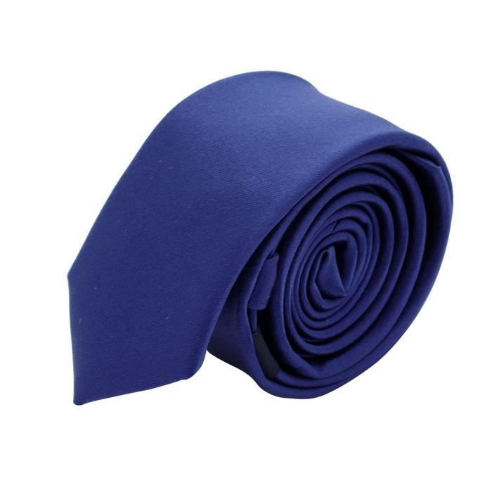 $155 TASSO ELBA Homme Bleu Tissé Pois Soie Classique Skinny Cravate 58x3 