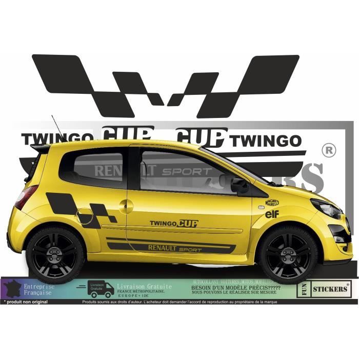Kit Stickers Renault Twingo émotion Ref 120 Racing Tuning Autocollant Sport Home Garden Universitasfundacion Décor Decals Stickers Vinyl Art