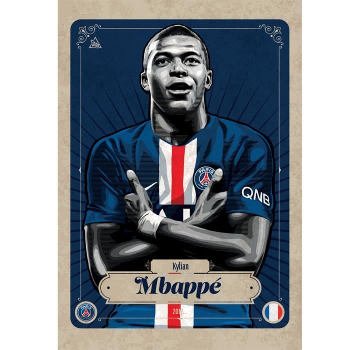 Affiche officielle Mbappé collection \