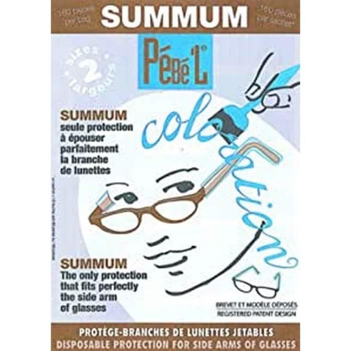 Pébé'L - Summum - Protection Branches De Lunettes - Lot De 160[u192] - -  Achat / Vente lunettes de soleil Neuf - Cdiscount