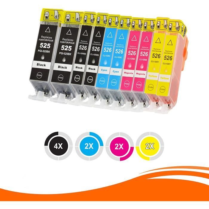 Happy Printer 20 Druckerpatronen kompatibel mit Canon PGI-525 / CLI-526 für Pixma IP4850 IP4950 Happy Printer 20 Druckerpatronen kompatibel mit Canon PGI-525 / CLI-526 für Pixma IP4850 IP4950