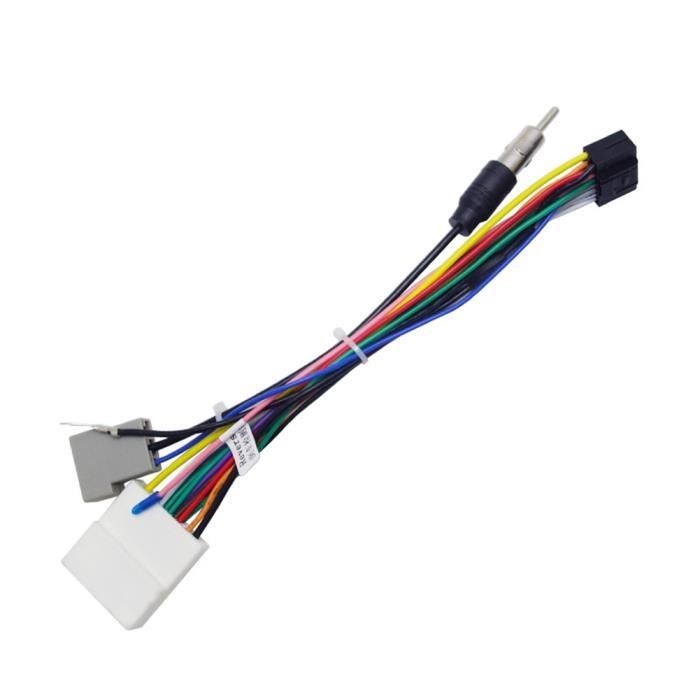 sourcing map 2 en 1 DC 12V faisceau radio prise femelle adaptateur antenne