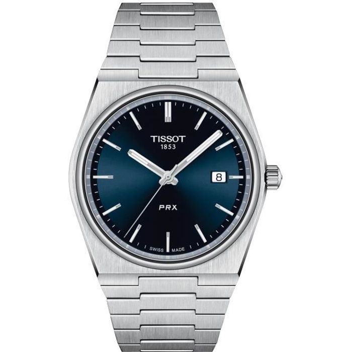 Montre - TISSOT - PRX - 40mm - Quartz - Acier - Bleu