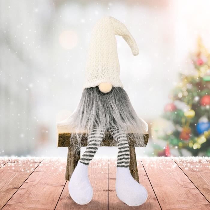 Décoration de poupée gnomes - PIMPIMSKY - A3 - Chapeau de sapin de Noël
