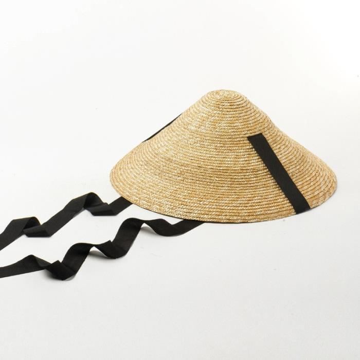 Chapeau Paille Paper StyleBREAKER - Uni Avec Visière | Taille Unique Réglable - Protection Solaire