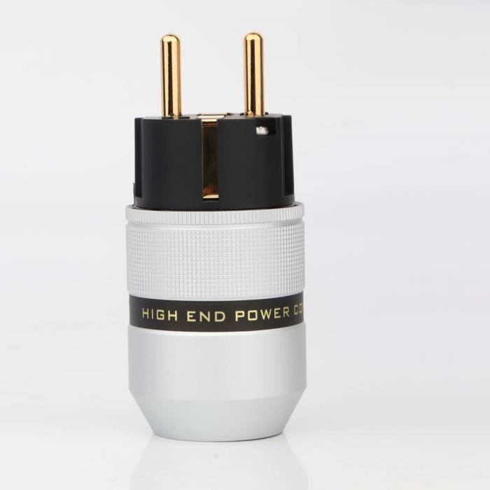 Bouchon UE - OT12-20A - Connecteur Audio Schuko Hi End, en aluminium et ...