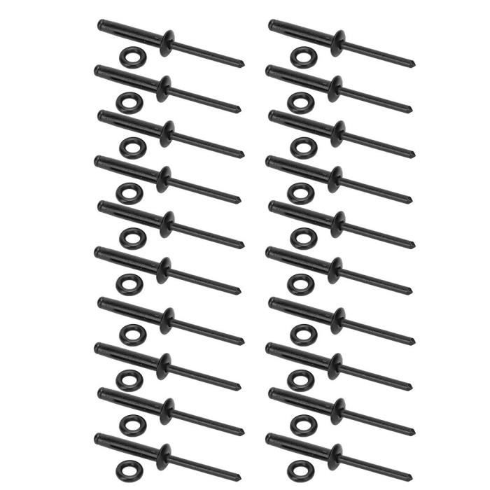 Lot De 500 Rivets Et Rondelles - Taille 1/8" & 3/16" - Marque L&S Engineers - Neuf, Référence 105166