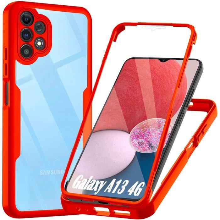 AURSTORE Custodia Protettiva 360° Per Xiaomi Redmi 9C (6.53 Pollici) - Rigida Posteriore E TPU Anteriore - Trasparente - 5
