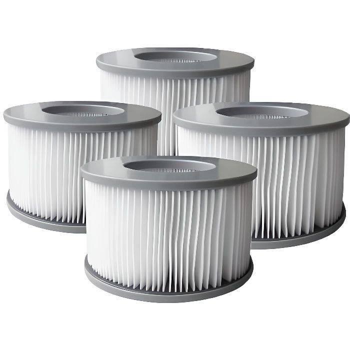 Filtres spa gonflable Mspa, lot de 6 - Happy Garden Filtres spa gonflable Mspa, lot de 6 - Happy Garden