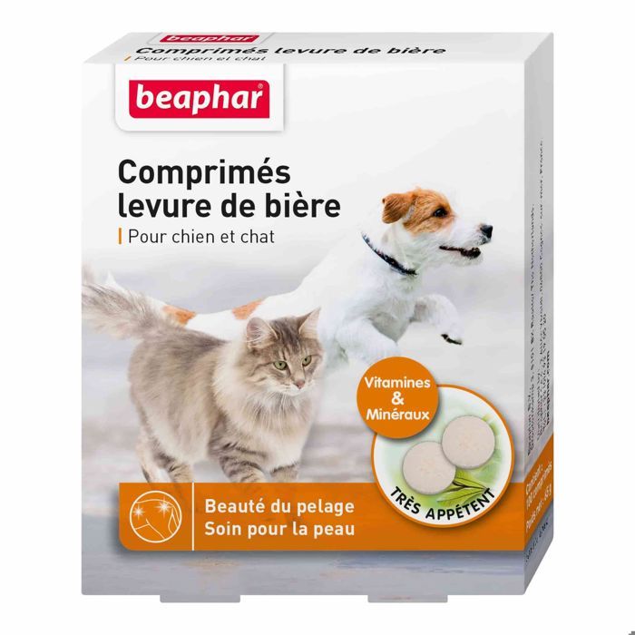 Beaphar Comprimes Levure De Biere Pour Chien Et Chat Cdiscount Animalerie